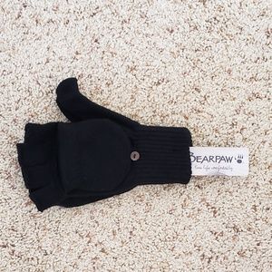 NWT! BEARPAW BLACK GLOVES